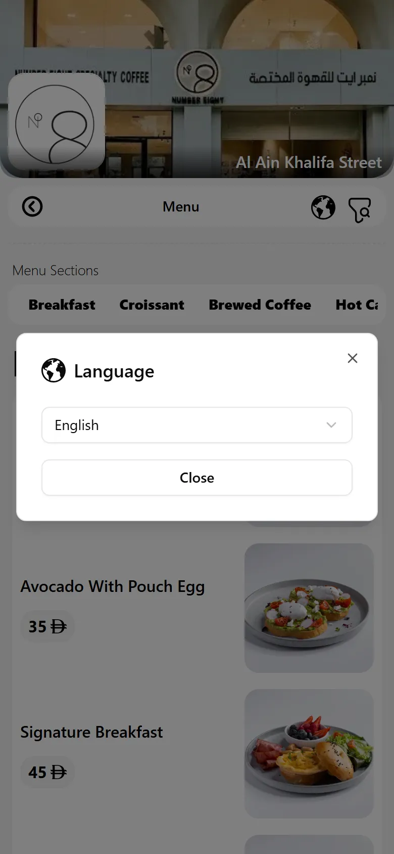 In their language — Add a language and the whole menu is translated, right-to-left where it should be.