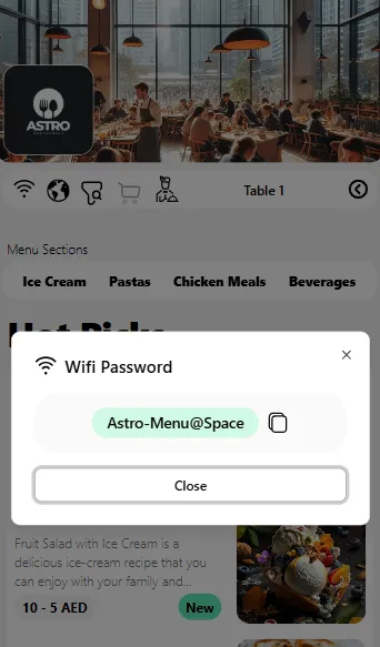 Multi Language Mobile View